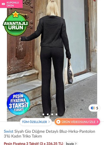 diğer Beden Kadın triko takım
