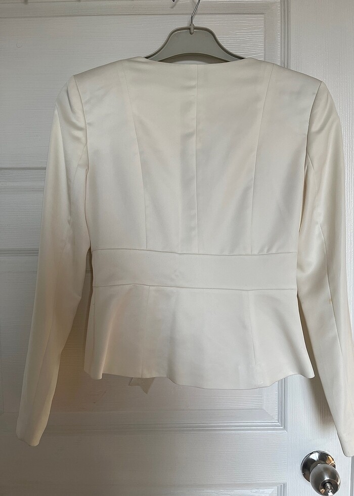 Ekru Ceket - Görsel 4