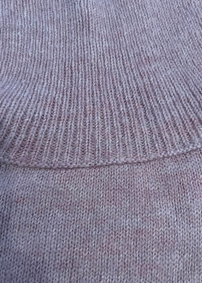 LİLA OVERSİZE KAZAK - Görsel 2