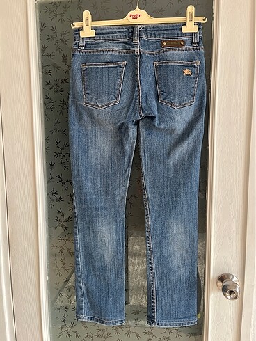 30 Beden Burberry Kot Pantolon