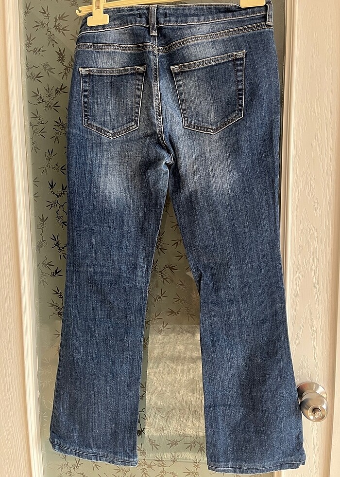 Koton İspanyol Paça Jean - Görsel 3