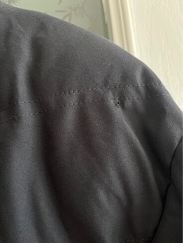 Gri Erkek Mont - Görsel 8