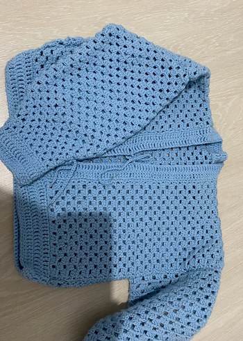 Mavi Örgü hırka annem ördü - Görsel 6