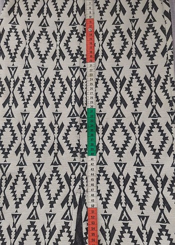 Gri Bohem Tarzı Desenli etek - Görsel 7