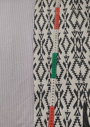 Gri Bohem Tarzı Desenli etek - Görsel 5