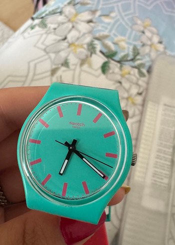 Swatch Turkuaz Kadın Kol Saati