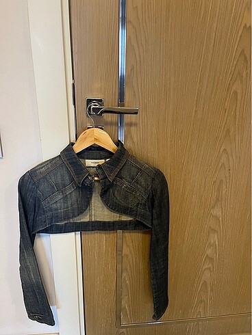 Mango kot crop ceket
