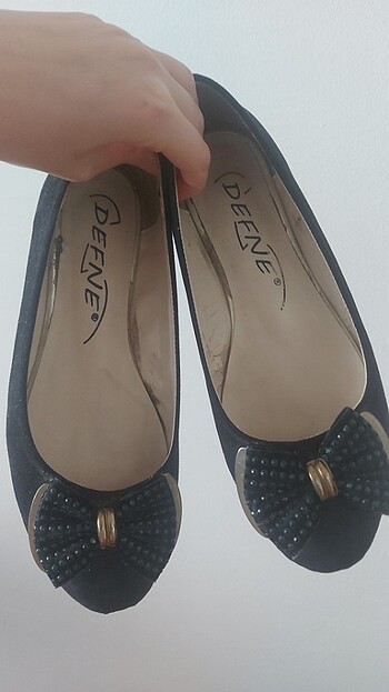 Kurdela Detaylı Babet Ayakkabı