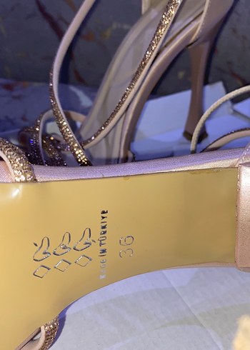 36 Beden ten rengi Renk Stiletto Kadın Ayakkabı