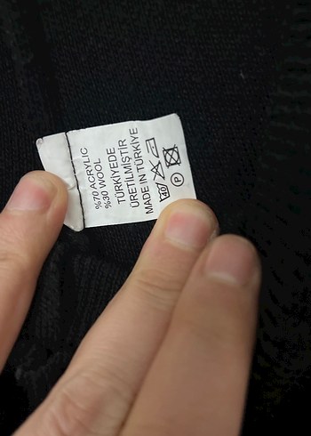 l Beden siyah Renk Siyah Kadın triko Pantolon