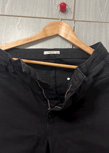 oxxo Siyah Kadın Regular Fit Jean