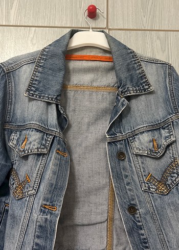 Mavi Jeans Mavi Düğmeli Kadın Kot Ceket