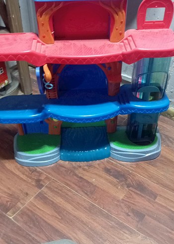 pijamaskeli Renkli Çok Katmanlı Oyuncak Ev dew boy - Görsel 3