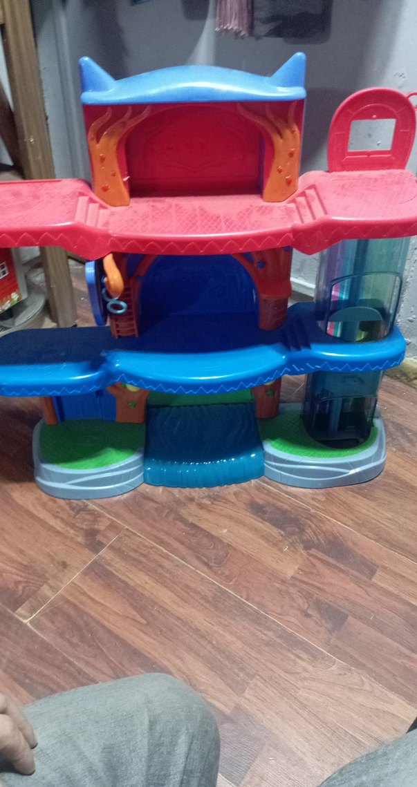 pijamaskeli Renkli Çok Katmanlı Oyuncak Ev dew boy - Görsel 3