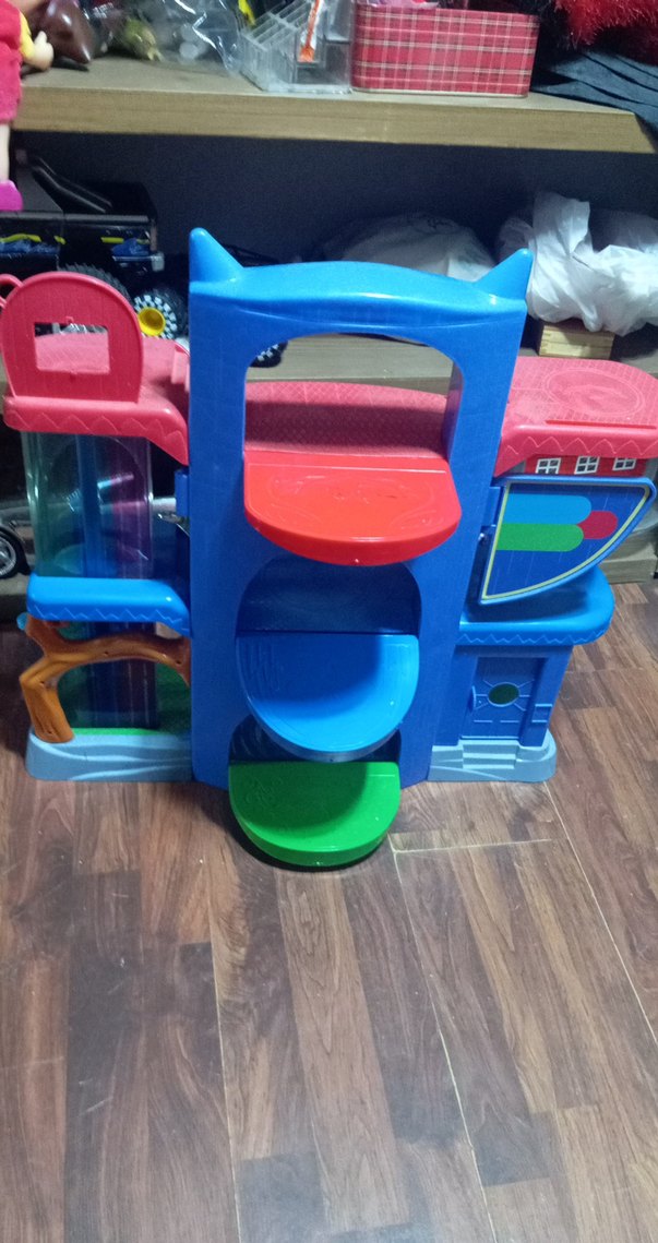 pijamaskeli Renkli Çok Katmanlı Oyuncak Ev dew boy - Görsel 2