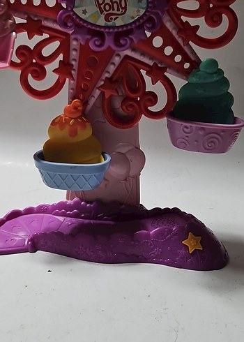 Renkli My Little Pony Dönme Dolap Oyuncağı - Görsel 3