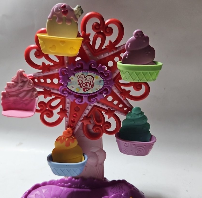 Renkli My Little Pony Dönme Dolap Oyuncağı - Görsel 2