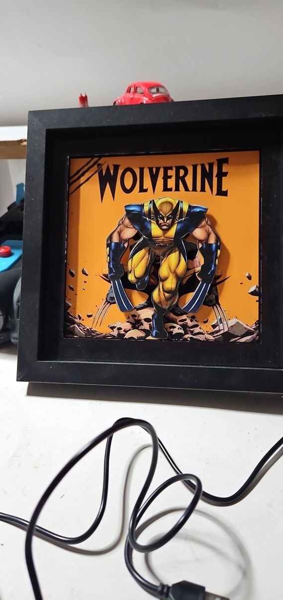 Wolverine Temalı Erkek Rozet - Görsel 3