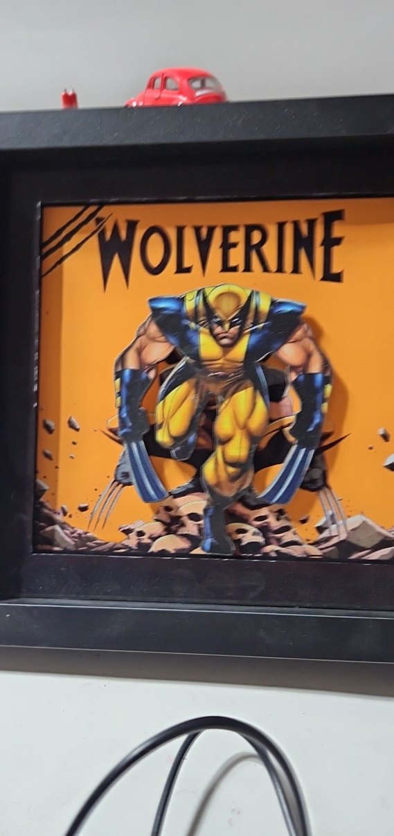 Wolverine Temalı Erkek Rozet - Görsel 4