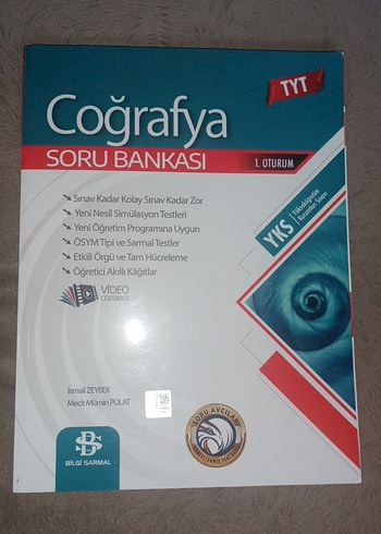 Bilgi Sarmal TYT Coğrafya Soru Bankası 1. Oturum