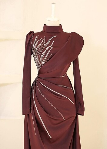 40 Beden Moda Zehra Perla Abiye