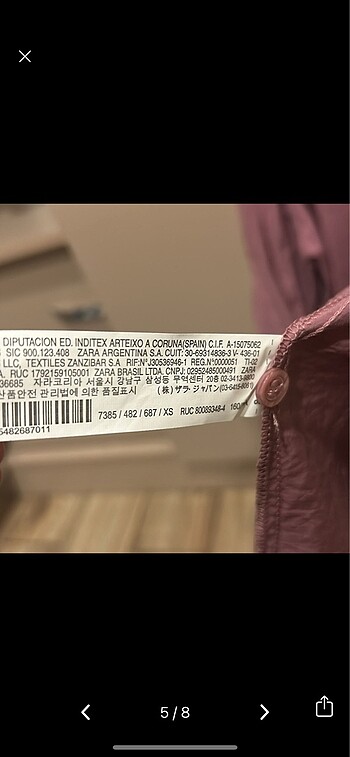 xs Beden Zara Pembe Oversize Gömlek