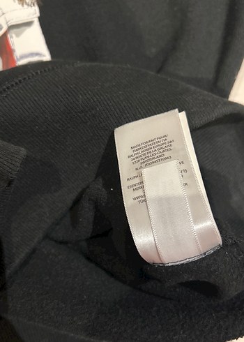 xs Beden siyah Renk Polı Ralph Lauren Siyah Sweatshirt