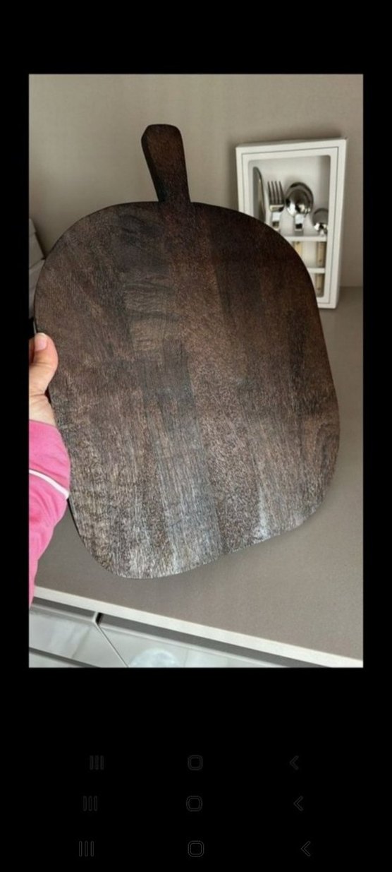 HM 43x30cm Ahşap Kesme Tahtası - Görsel 2