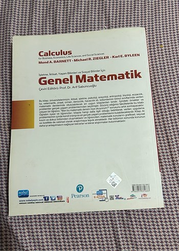 Genel Matematik - Barnett, Ziegler, Byleen - Görsel 3