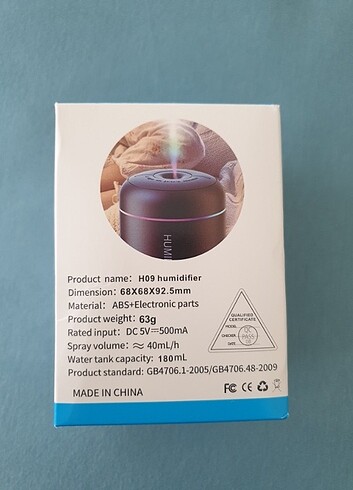 Hava Nemlendirici Gece Lambası - Görsel 3