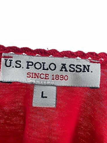 l Beden kırmızı Renk U.S Polo Assn. Bluz %70 İndirimli.