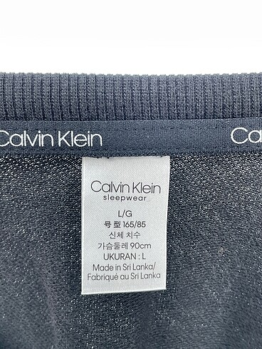 l Beden siyah Renk Calvin Klein Sweatshirt %70 İndirimli.