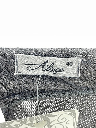 40 Beden gri Renk Vintage Love Uzun Elbise %70 İndirimli.