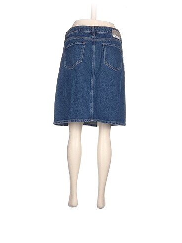 m Beden Mavi Jeans Midi Etek %70 İndirimli.