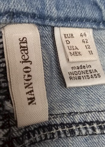 44 Beden Mango jean etek