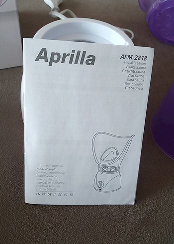 Aprilla yüz buhar makinası sıfır etiketli kutulu ürün - Görsel 3