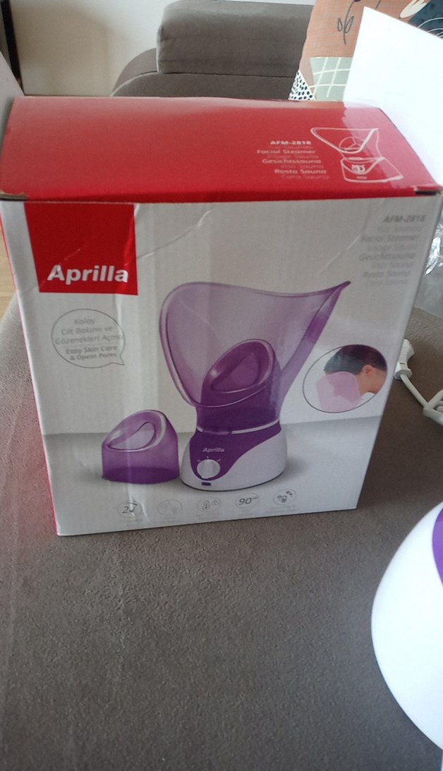 Aprilla yüz buhar makinası sıfır etiketli kutulu ürün - Görsel 4