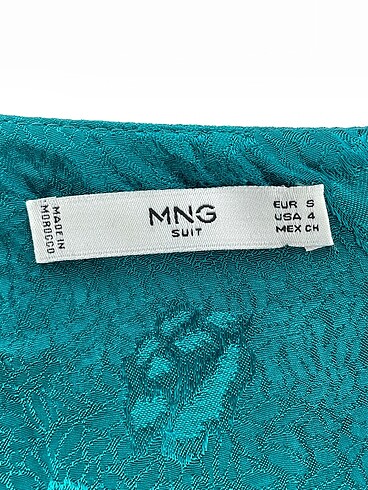 s Beden yeşil Renk Mango Uzun Elbise %70 İndirimli.