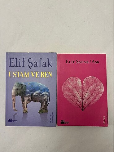 Elif Şafak Kitap Set Aşk - Ustam ve Ben
