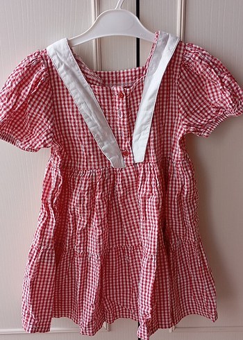 3 adet kız çocuk elbise - Görsel 7