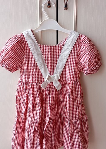 3 adet kız çocuk elbise - Görsel 6