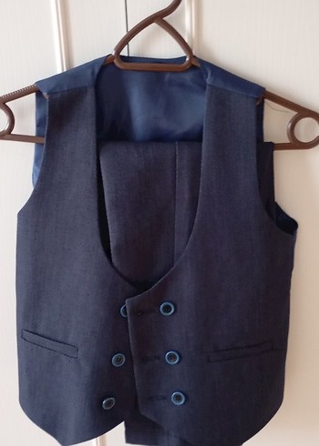 Klasik Kesim lacivert Çocuk Takım Elbise - Görsel 3