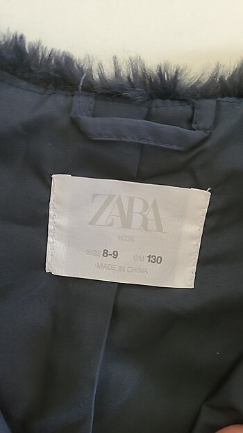 Zara Zara peluş yelek 8-9 yaş