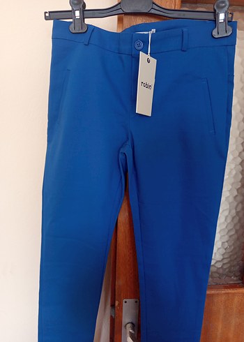 Parlak Mavi Erkek Pantolon - Görsel 3