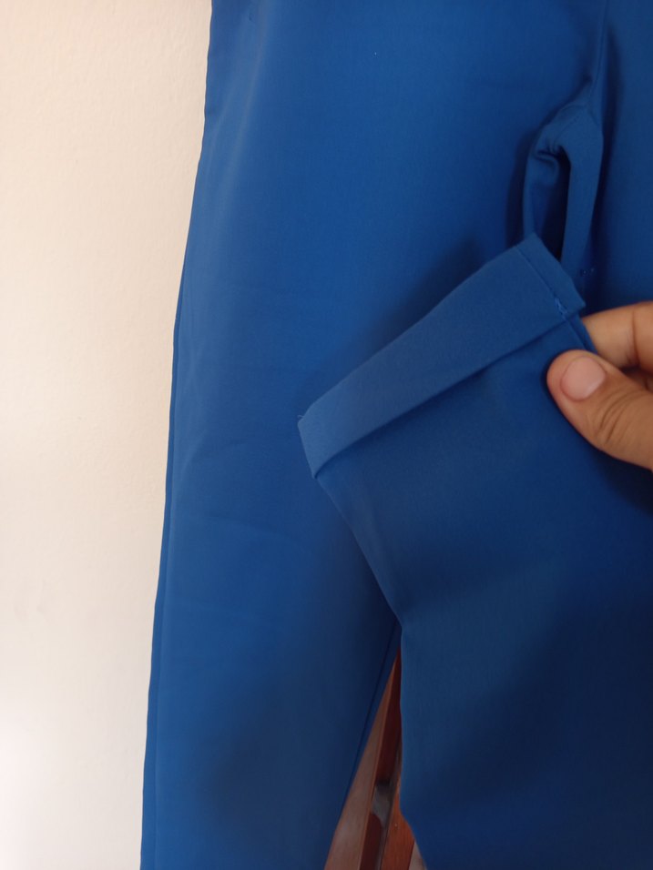 Parlak Mavi Erkek Pantolon - Görsel 2