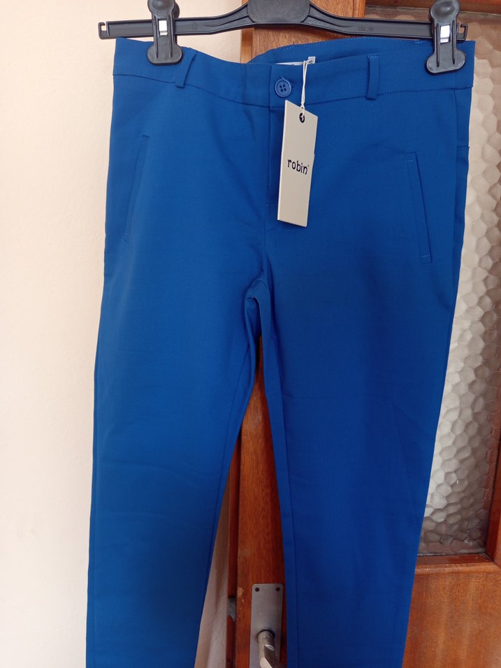 Parlak Mavi Erkek Pantolon - Görsel 3