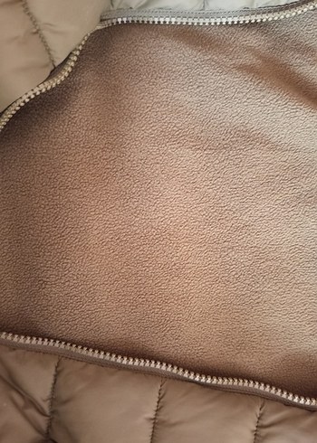 Kız Çocuk Kahverengi Düğmeli Ceket - Görsel 2