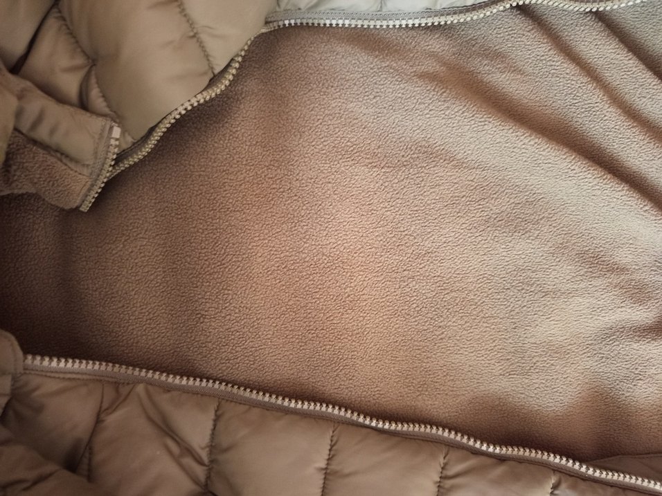 Kız Çocuk Kahverengi Düğmeli Ceket - Görsel 2