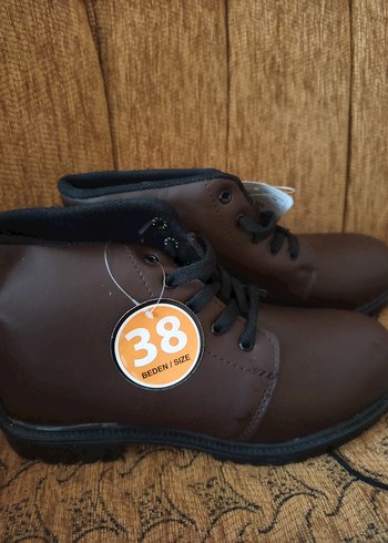 Kahverengi Erkek Deri Bot 38 Numara - Görsel 4