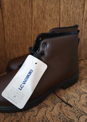 Kahverengi Erkek Deri Bot 38 Numara - Görsel 3